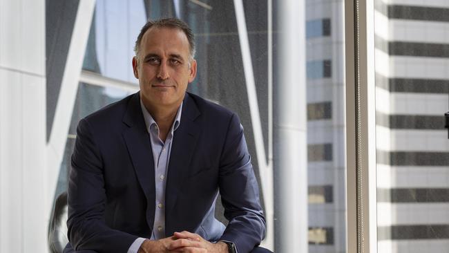 Wesfarmers CEO Rob Scott: “it is important not to get too carried away to speculate or be opportunistic with short-term moves in share prices.” Picture: Marie Nirme