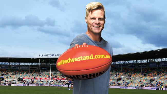 Nick Riewoldt is a member of the Tasmanian Government-formed AFL Taskforce building the state’s business case.