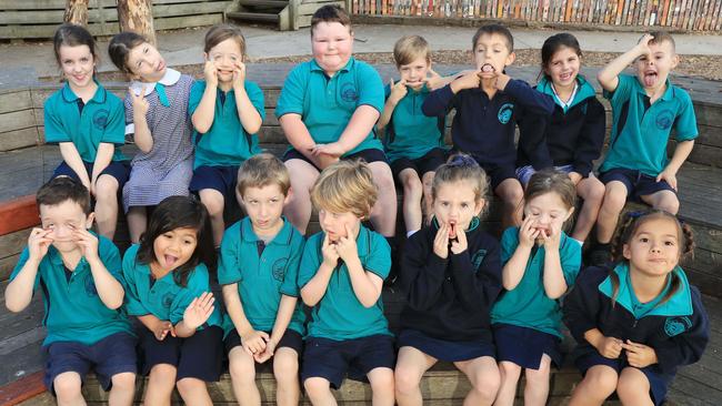 Mt Duneed Primary School Prep G Back Row From Left: Livy Bennett, Holly Seach, Wren O’Reilly, Bailyn McGlynn, Finn Greenhalgh, Louie Roussety, Aishani Dhull, Samuel Walsh . Front Row From Left: Ollie Parks, Kirana Reilly, Kai Rasmussen, Flynn Lauwerier, Mila Reese, Matilda Wallis, Katlyn Howes . Picture: Mark Wilson