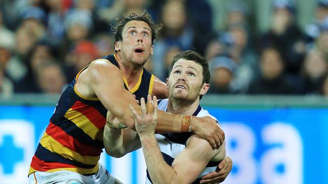 Adelaide defender Kyle Hartigan has undergone minor ankle surgery. Picture: Mark Stewart