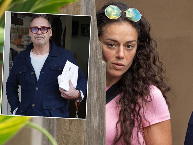 Socialite Elisha Dalah, 38, right, an associate and drug dealer of fallen Deal or No Deal star Andrew O’Keefe, left, gave CPR to O'Keefe when he oversdoes. Pictures: