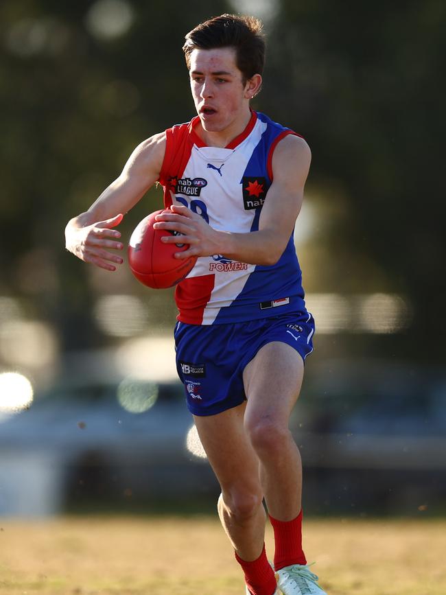 Xavier Lindsay. (Photo by Graham Denholm/AFL Photos)