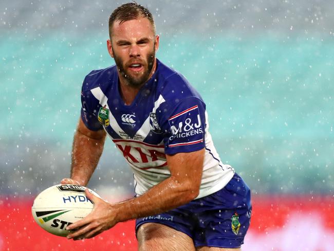 Matt Frawley was in control against the Bulldogs and forced repeat sets. Pic: Gregg Porteous