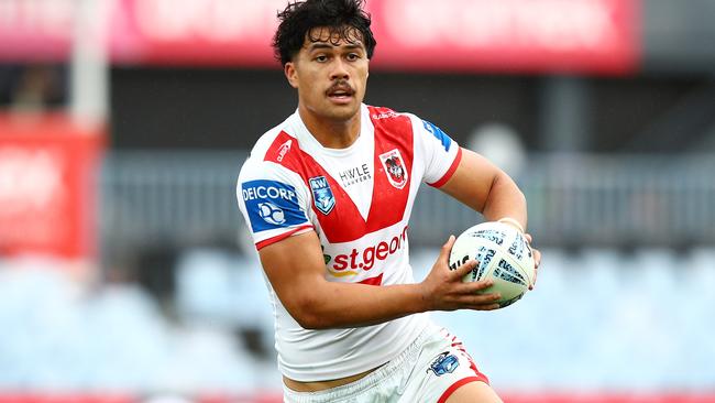 Lyhkan King-Togia is set to make his debut for the Dragons on Sunday. Credit: NRL Images.