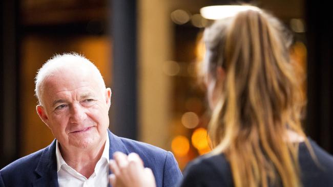 Hooked ... MasterChef guest judge Rick Stein is impressed by the talents of contestant Billie McKay. Picture: Channel 10