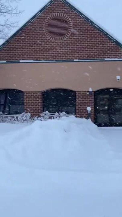 Fresh Snow Piles Up in Central Colorado