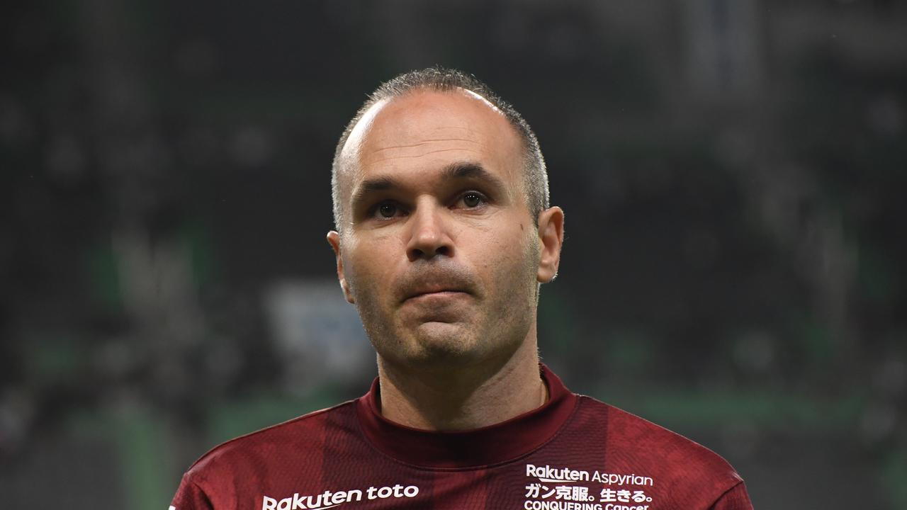 Andres Iniesta’s Vissel Kobe teammate has been banned for leaking team information about the Spanish legend.