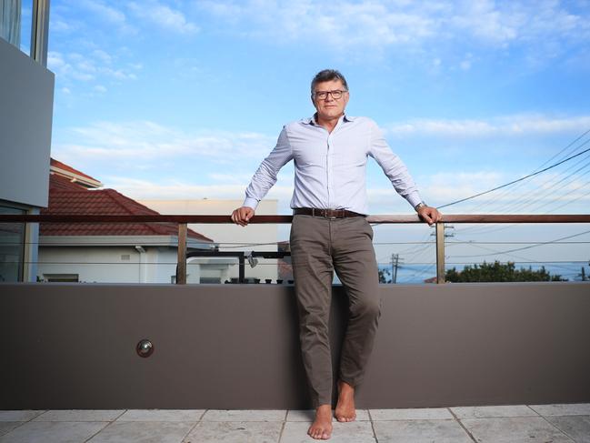 9/9/21: Marc Louet CEO Citibank at his home in Sydney. John Feder/The Australian.