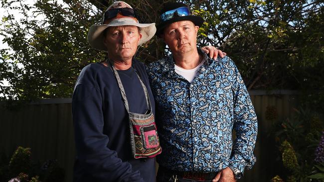 Daryn Guest and his brother Tim Peardon were students at Warrane Primary School in the 1970s. Picture: NIKKI DAVIS-JONES