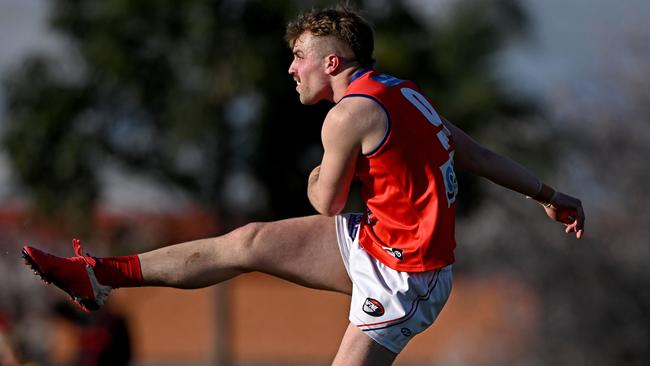 Dayne Kellett in action for Mernda. Picture: Andy Brownbill