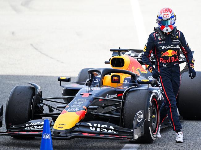 Max Verstappen clattered into a fresh controversy in Spain. Picture: David Ramos/Getty Images