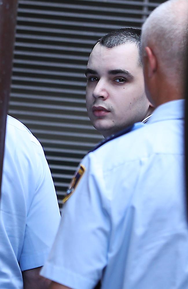 Matthew Flame (above) has been sentenced for the brutal stomping killing of his one-time best friend, rapper Liam Anderson. Picture: John Grainger.