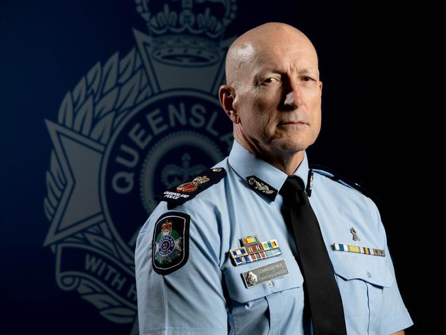 HOLDING FOR WEEKEND PAPER USE ONLY -  Commissioner of the Queensland Police Service, Steve Gollschewski, Wednesday, October 2, 2024 - Picture: Richard Walker