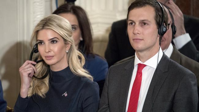 Jared Kushner is one of the last remaining members of the President’s inner circle. Picture: Andrew Harnik/AP