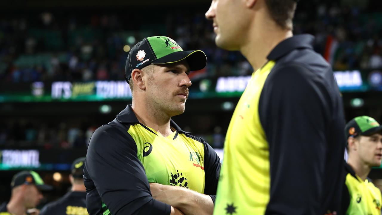 Aaron Finch couldn’t buy a run in November but he could gather the love and support of his teammates.