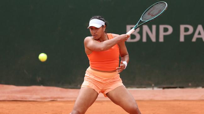Destanee Aiava lost to Dayana Yastremska. Picture: Adam Pretty/Getty Images