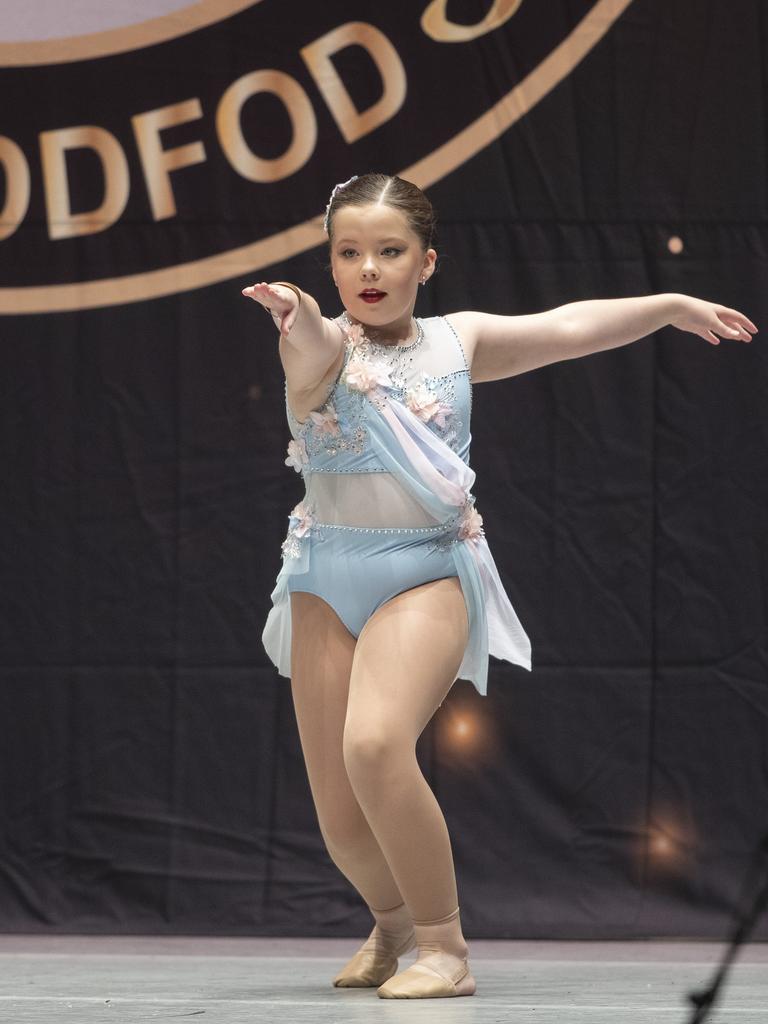 Southern Tasmanian Dancing Eisteddfod, 8 Years Restricted Lyrical/ Contemporary Solo Isla Lane- HOD. Picture: Chris Kidd