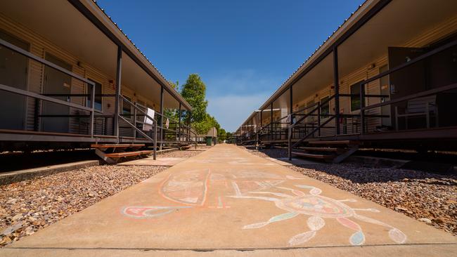 Videographer Ben Sale has been documenting everyday life inside the Howard Springs quarantine facility during his stay there. Picture: Ben Sale/ Other Side Productions