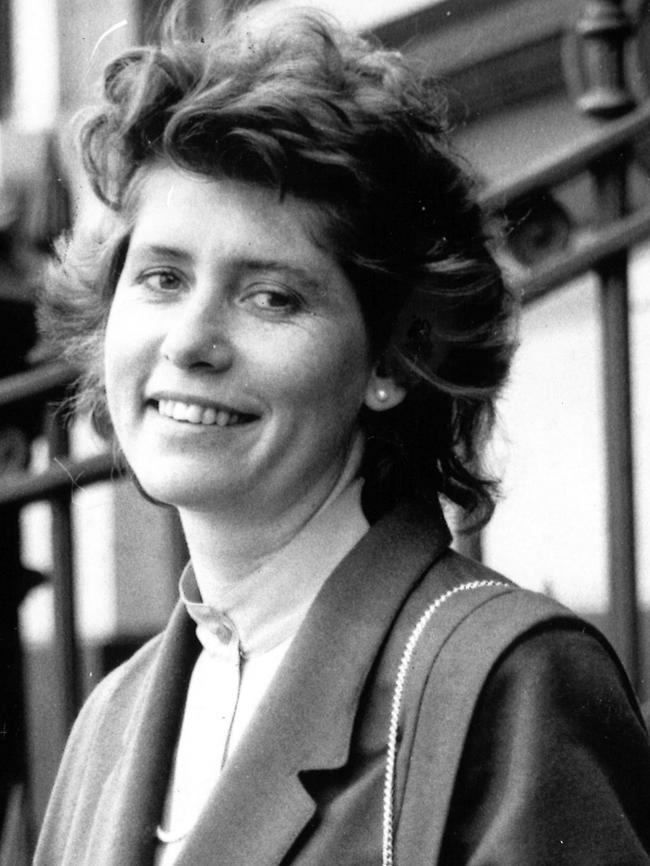 1985. Margaret Rizkalla, Victoria's first woman stipendiary magistrate. Neg: 850909/23