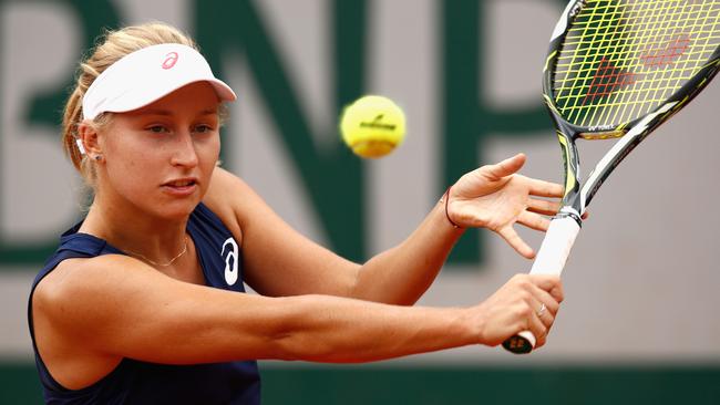Daria Gavrilova has crashed out of the French Open. Picture: Getty Images