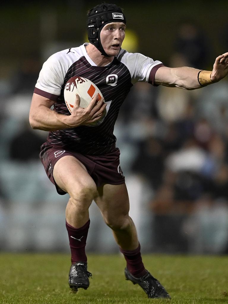 Harry Armstrong representing Queensland under-19s. Picture: NRL Imagery