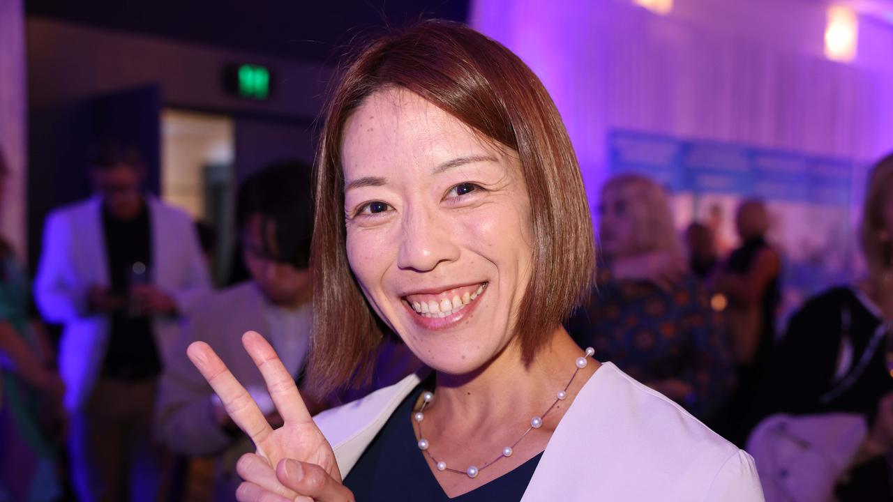 Misato Horie at the 2024 Gold Coast Marathon welcome function at Crowne Plaza Surfers Paradise for Gold Coast at Large. Picture, Portia Large.