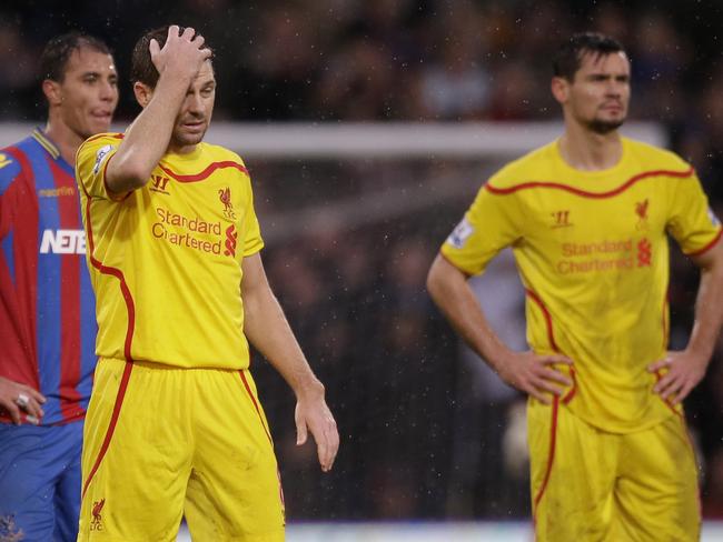 It was another bad night at Selhurst Park for Steven Gerrard and Liverpool.