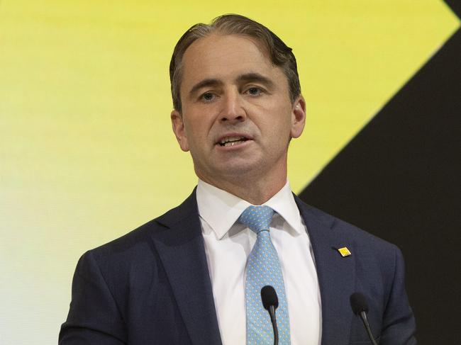 Commonwealth Bank  AGM at Adelaide Oval. Managing Director Matt Comyn. 16th October 2024. Picture: Brett Hartwig