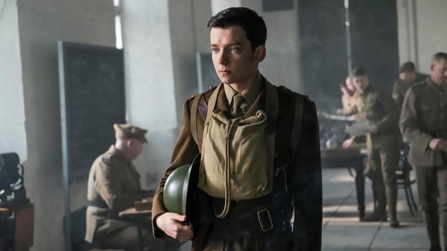 Asa Buttrfield as Second Lieutenant Raleigh in a scene from the new film version of Journey’s End.