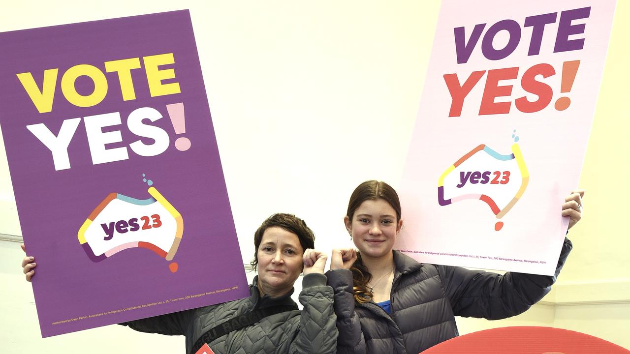 The Yes campaign has been slipping in the polls. Picture: NCA NewsWire / Andrew Henshaw