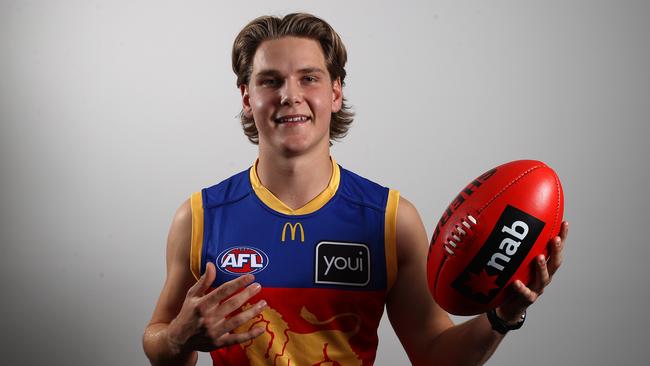 Will Ashcroft is officially a Lion. Picture: Michael Klein