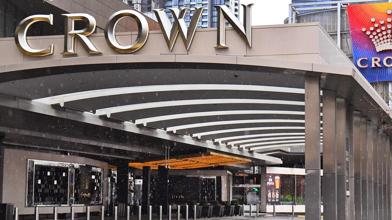 The majority of the alleged money laundering occurred in Crown’s dedicated Suncity room at its Melbourne casino. Picture: William West/AFP