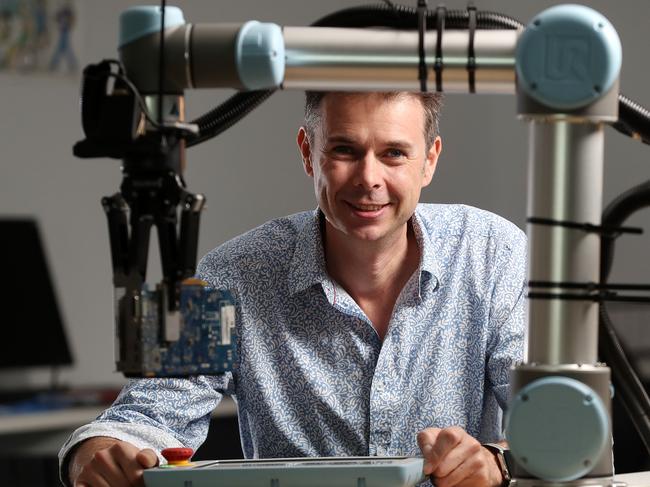 Professor Anton van den Hengel is urging Australia to invest in AI for its productivity benefits. Picture: Calum Robertson.