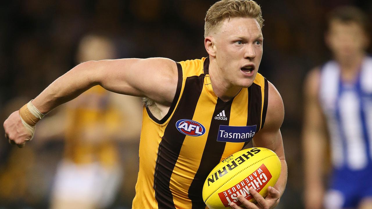 James Sicily has been a revelation as an intercept defender. Picture: Michael Klein