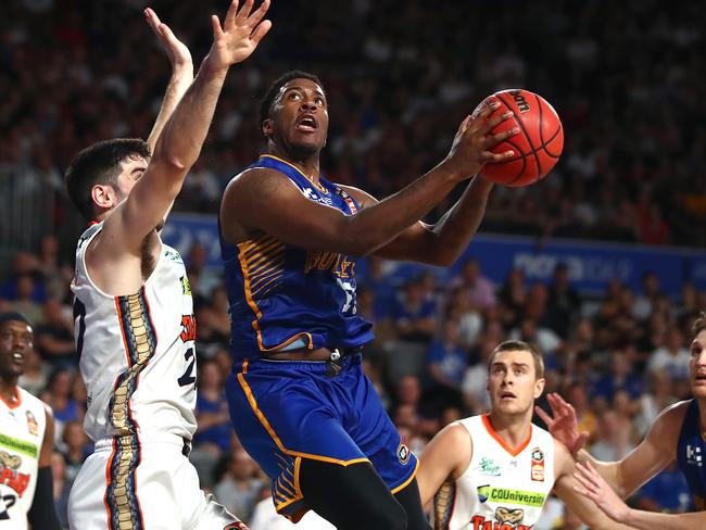 Lamar Patterson is a massive boost to Brisbane’s title hoops. Picture: Jono Searle/Getty Images