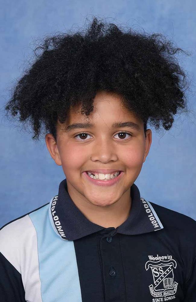 Zaire Rawkins, 2024 Wooloowin State School captain. Picture: Contributed
