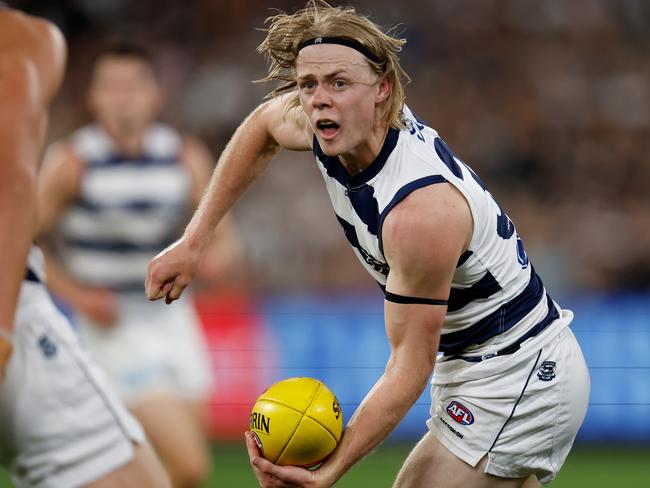 Zach Guthrie was solid. Picture: Michael Willson/AFL Photos via Getty Images