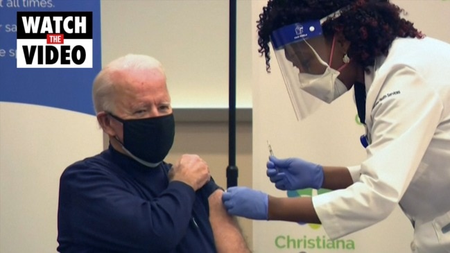 Joe Biden receives COVID-19 vaccine live on TV