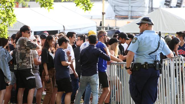 The festival was at Parramatta Park on March 7 before the lockdown laws.