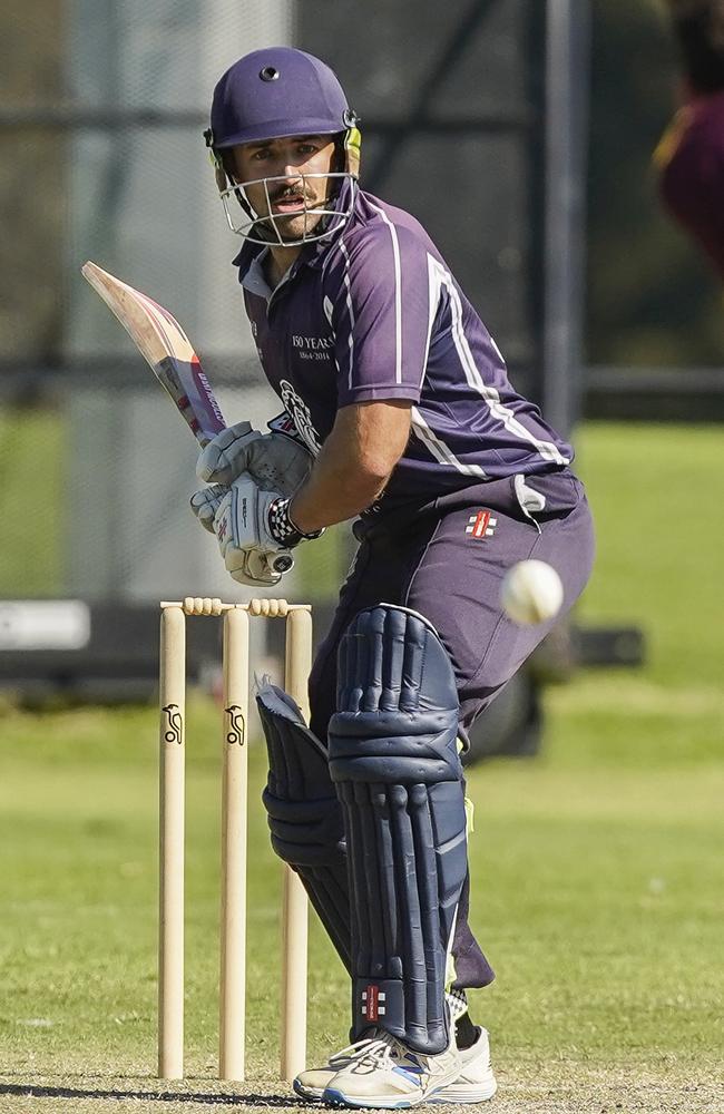 Nick Ross batting for Carlton last season. Picture: Valeriu Campan