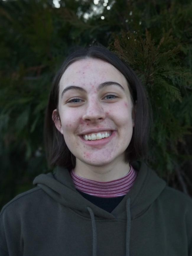 Angela Weckert, 17, attends a public co-ed school in regional NSW. Pic: Supplied