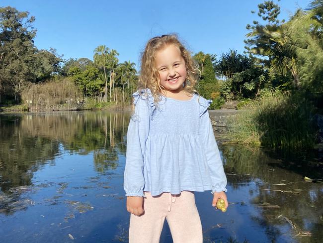 Ruby Pringle died after battling DIPG. Her parents continue to lobby for funding to find a cure and better treatment options. Picture: Supplied.