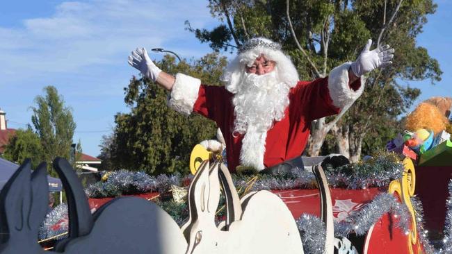 Santa at the Tailem Bend Christmas Pageant. Picture: Facebook