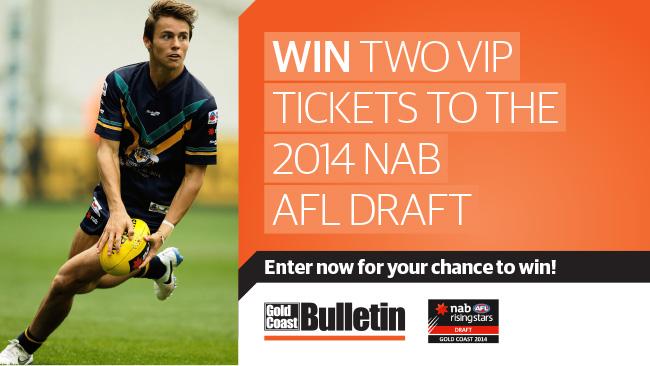 Win two VIP passes to the 2014 NAB AFL Draft