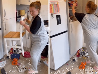 Mum hits back at online trolls over her messy home