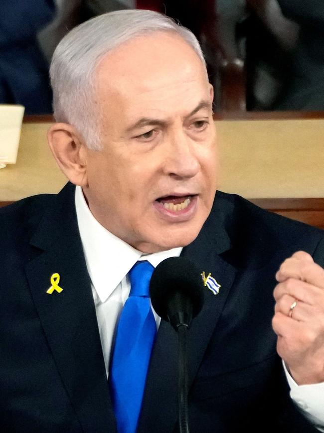 Israeli Prime Minister Benjamin Netanyahu. Picture: AFP