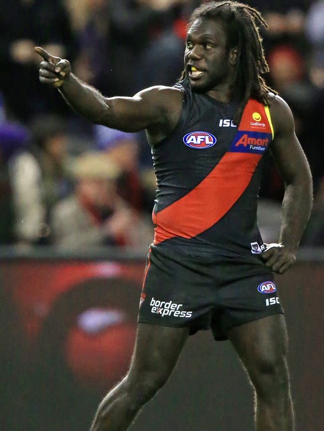 When McDonald-Tipungwuti fires, so do the Bombers. Pic: Mark Stewart