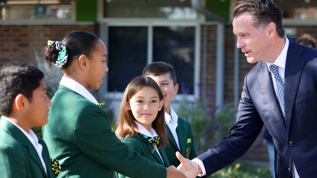 A whopping $3.5bn has been committed to build and upgrade more than 60 schools across the state. Picture: NCA NewsWire/ Damian Shaw