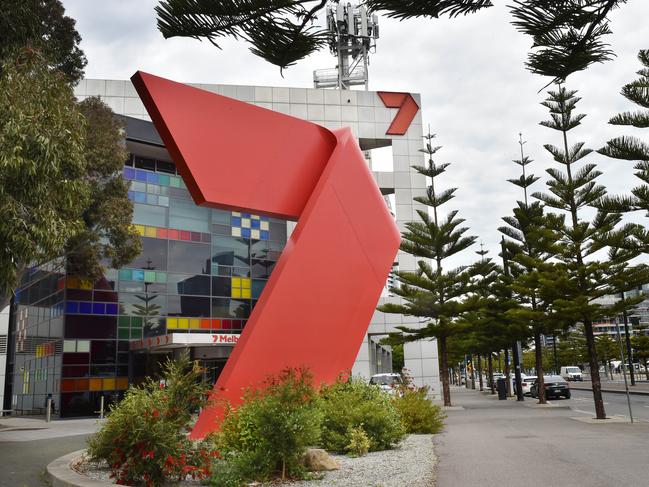 MELBOURNE, AUSTRALIA - NewsWire Photos OCTOBER 18TH, 2021: Exterior of Channel Seven, Docklands, Melbourne. Seven West Kerry Stokes-backed media firm Seven West is taking global convenience chain 7-Eleven to court to try to prevent the company from using 'SEVEN' branding. Picture : NCA NewsWire / Nicki Connolly