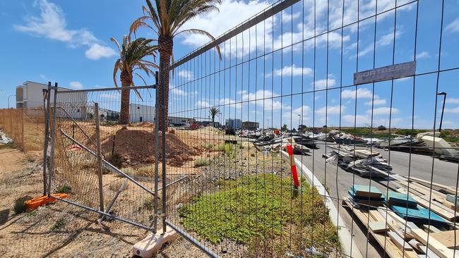 Photos of the Wallaroo Shores development taken in February 2023, where Felmeri Homes was the main building contractor. Picture: Supplied